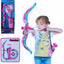 Outdoor and Indoor Hunting Game Plastic Bow and Arrow Toys | Archery Set with LED Lights & 3 Suction Cup Arrows for Kids