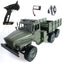 Model MN88S MN-88S 1/12 4WD 2.4G Radio Control Car - Army Green 6-Wheel 6x6 Crawler Semi Vehicle