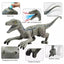 2.4G Remote Control Electric Walking Dinosaur Toy - Battery Operated Stunt Dino with Spray Features for Kids