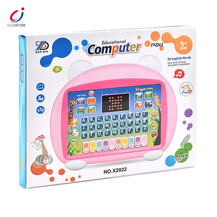 Kids Early Learning Machine | Multifunctional Educational Laptop with LED Display