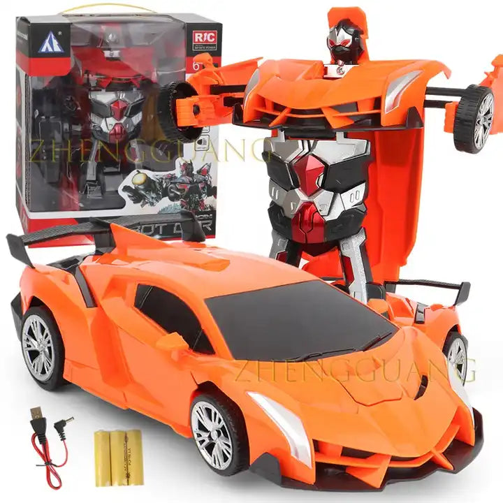 Remote Control Deformed Toy Car – Radio Control Toys with Shape-shifting Robot Feature