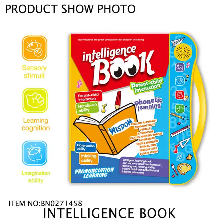 Kids Educational Learning Machine | Point Reading Machine Book Toys for Interactive Learning