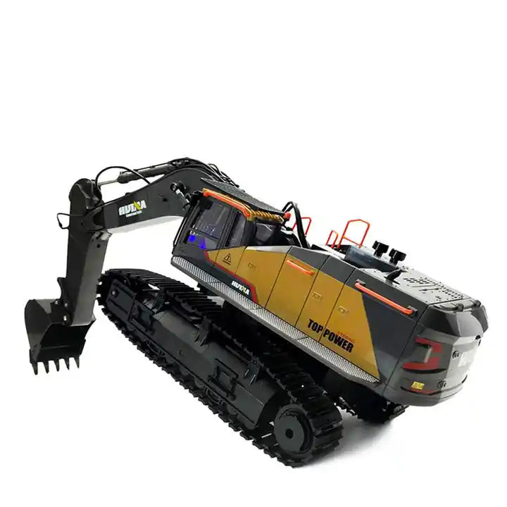 1592 RC Excavator - 2.4G 1:14 Simulation Excavator with Alloy Bucket for Boys