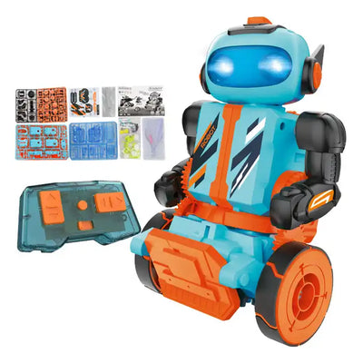 3-in-1 Remote Control Robot STEM Science Kit - Self-Assembly Learning Toy for Students