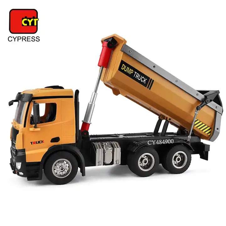 Luxury Remote Control 1:14 Strong Power Truck - Simulation Dump Truck Boy RC Car Toys