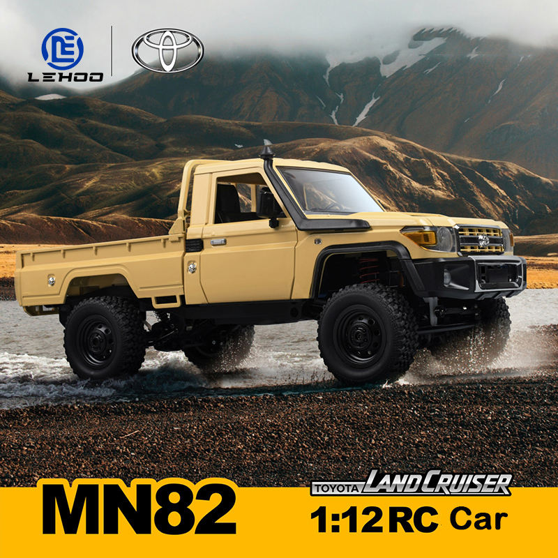 Toys MN 82 MN82 PRO MN82S 1:12 Scale RC Truck Crawler - Electric LC79 Pickup 4X4, 2.4GHz Remote Control Car - Ready to Run (RTR)