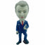 Resin Decorative Home, Office, and Gift Ornament - Rugby Coach Character Bobble Head Statue