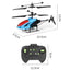 Promotional  Price RC Helicopter 2 Channel Mini RC Aircraft Helicopter Toy (Colour May Vary)