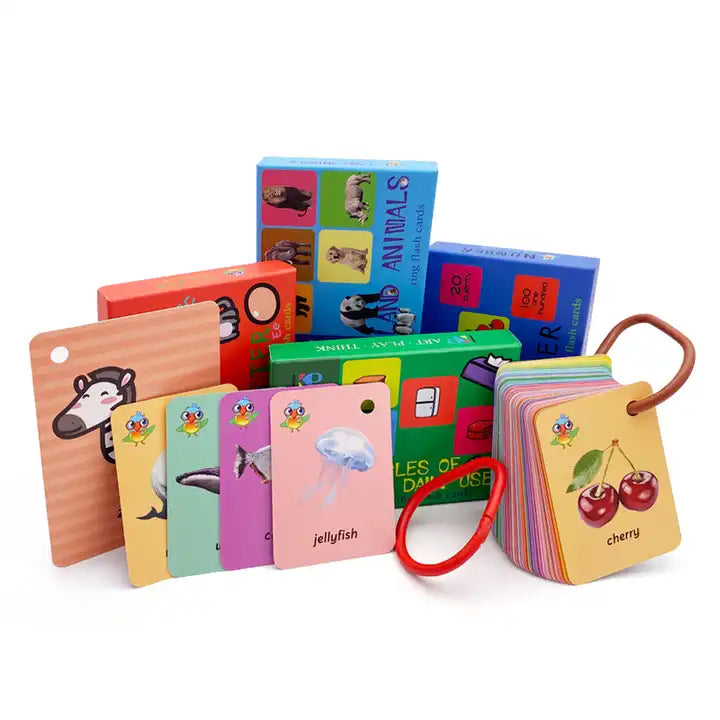 Printing Educational Kids Flashcards: Sight Words & Flash Memory Cards for Learning