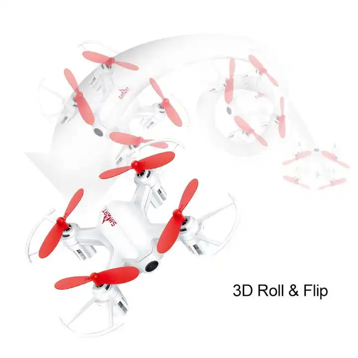 2.4G Small Quad Copter Helicopter Plastic Flying Drone Aircraft Remote Control RC Mini Drone Quadcopter Toys for Boys Gifts OEM