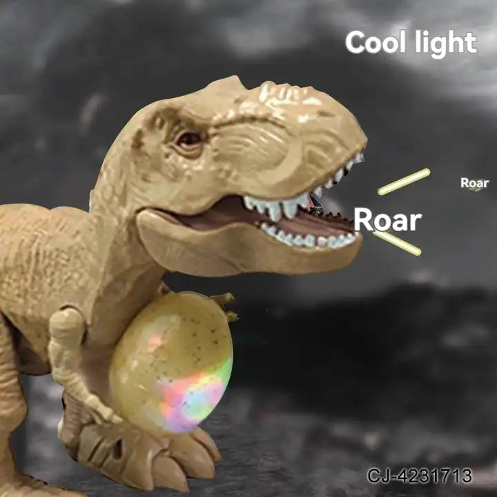 New Walking Dinosaur Toys for Kids - RC Toy Animals Electric Forward T-rex with Egg Battery Operated