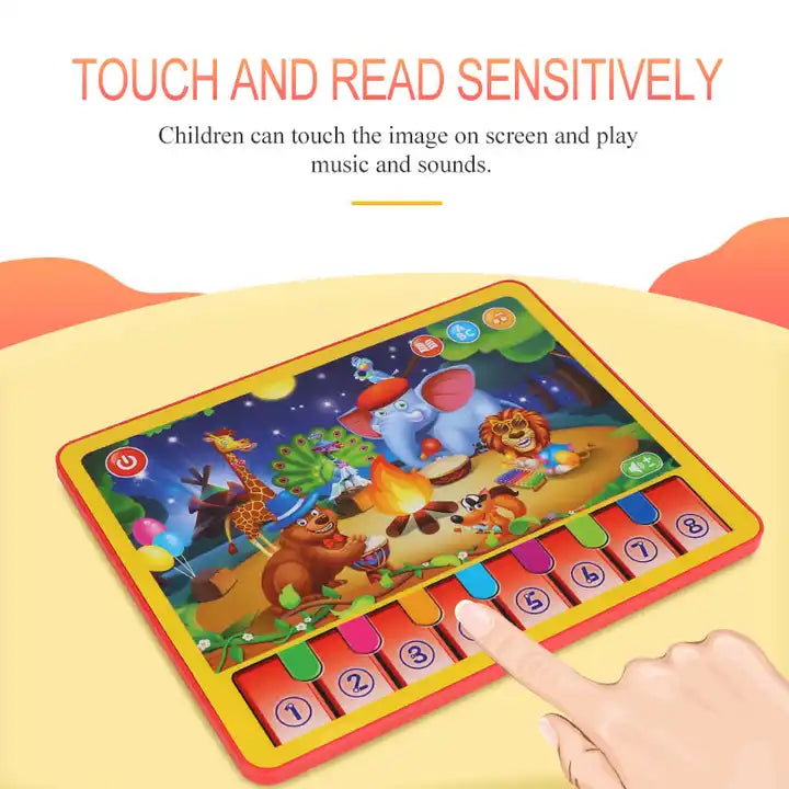 Early Educational Interactive English Talking Toys Tablet PC | Multi-Language Learning Machine for Kids