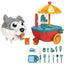 Educational Ice Cream Trolley Cart Pretend Play Game | Voice Sound Control Induction Walking Dog Simulation Electric Pet Toy