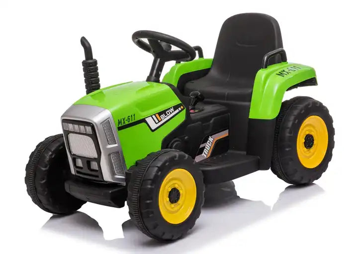 12V Electric Kids Ride-On Car - Exciting Tractor Trucks with Trailer