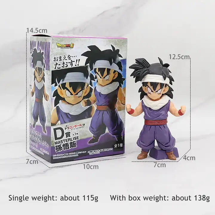 2 Styles Childhood Son Gohan Action Figures | Japanese Anime Dragon Ball Z PVC Figure Toys