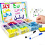 CPC Educational 190-Piece Arabic Magnetic Alphabets EVA Foam Puzzles ? ABC Letter Learning Toy for Early Childhood