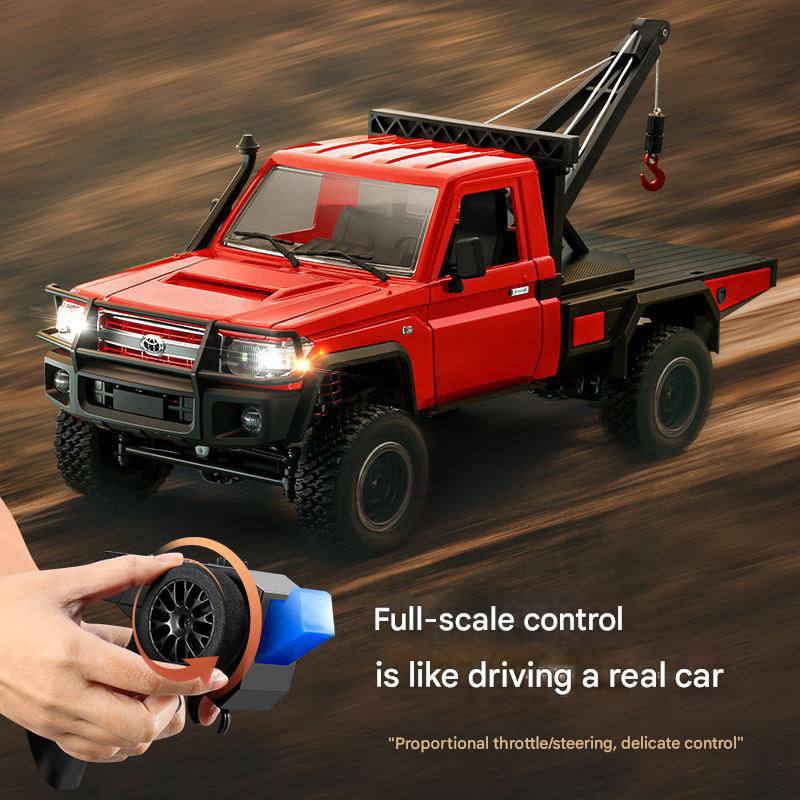 High-Speed 1/12 4x4 RC Climbing Truck - 2.4G USB Rechargeable Remote Control Car