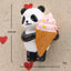 Cute Panda 3D Refrigerator Magnets Cartoon Creative Animal Resin Ornaments Gift Fridge Magnets for Kids