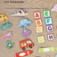 Quiet Sticker Book – Reusable Montessori Busy Book for Early Education and Enlightenment Toys