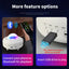 LED Christmas Star Projector Night Light | Smart Bedroom Projection Lamp with Remote Control for Kids