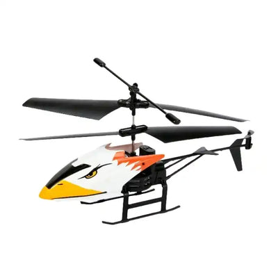 High-performance RC helicopter in flight; keywords: RC helicopters for beginners, best RC helicopters 2024, remote control helicopters with camera, electric RC helicopters, nitro RC helicopters