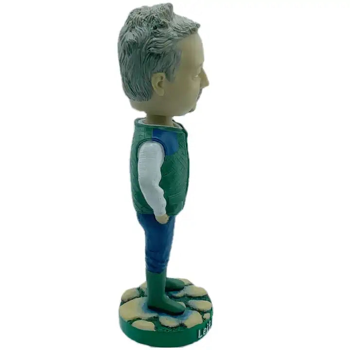 Figurative Resin Decorative Home Art Gift - The Sad Peasant Character Bobble Head Statue