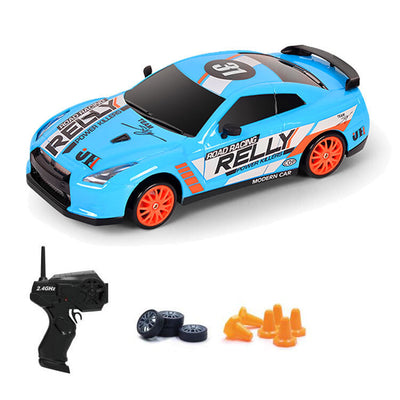 New Design High-Speed 1:24 2.4G Remote Control Vehicle – 15KM/H Electric Mini Drifting RC Car with LED Lights