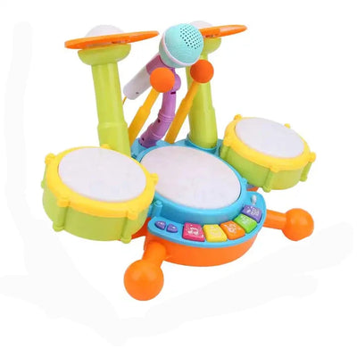 Kids Drum Set – Light-Up Baby Drum Toys Musical Instruments for Young Musicians