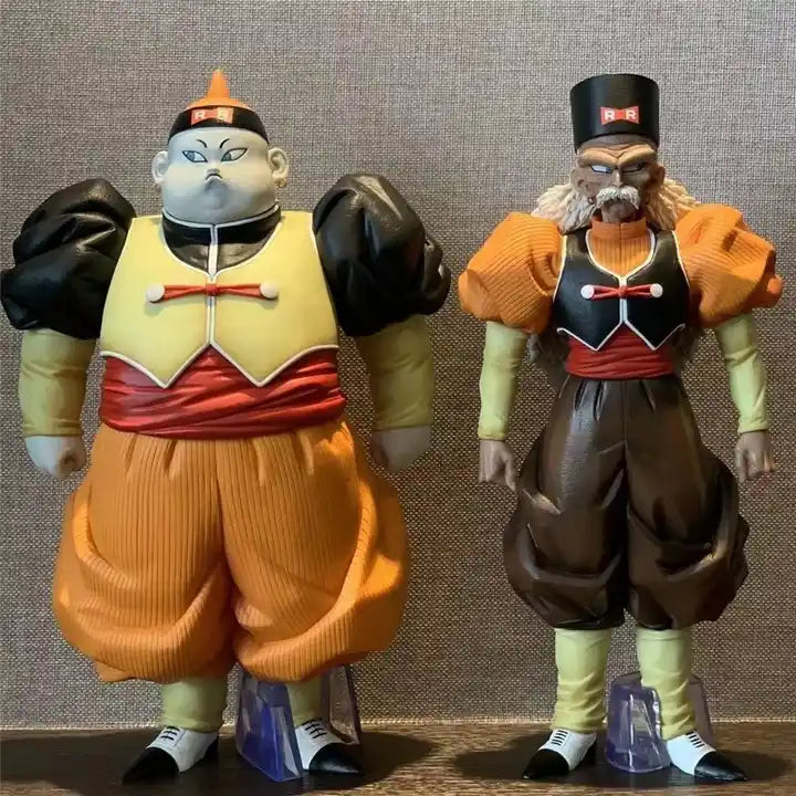 Dragon Ball Z EX PVC Action Figures Collection - Android 19 & 20 Statue Model for Kids