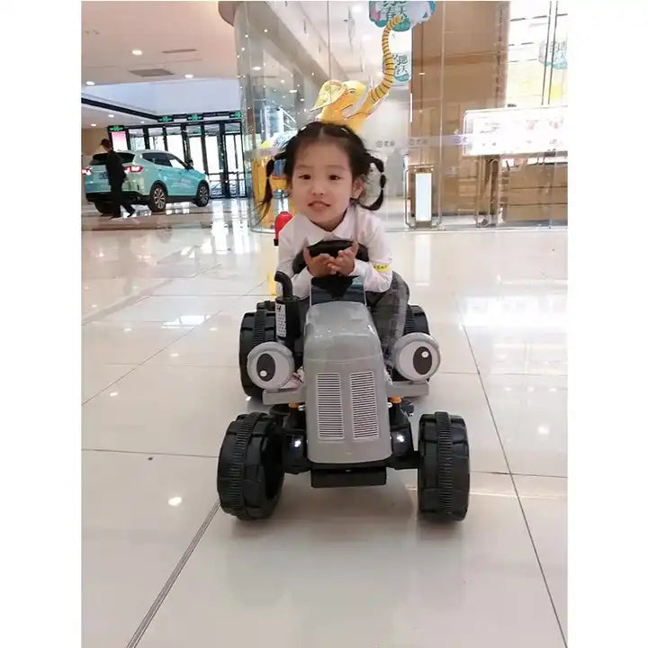 Style Kids Electric Pedal Car Tractor - Fun Ride-On Excavator for Children