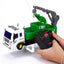 1:16 Scale RC Garbage Crane Truck Toy - 4-Channel Remote Control Vehicle with Lights and Sound