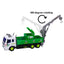 1:16 Scale RC Garbage Crane Truck Toy - 4-Channel Remote Control Vehicle with Lights and Sound