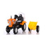 Style Kids Electric Pedal Car Tractor - Fun Ride-On Excavator for Children