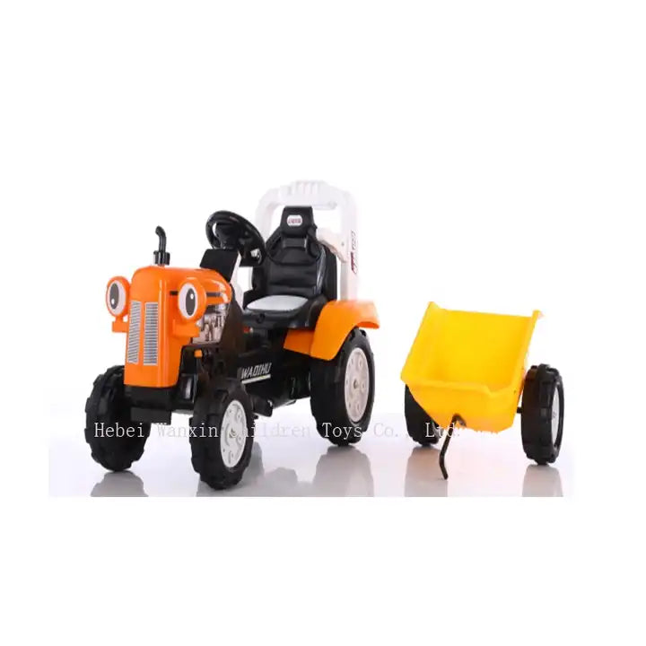 Style Kids Electric Pedal Car Tractor - Fun Ride-On Excavator for Children