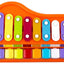 2-in-1 Piano Xylophone for Kids – Educational Musical Instrument Toy Set for Ages 3-6 with 8 Key Scales, Clear Tones, and Music Cards