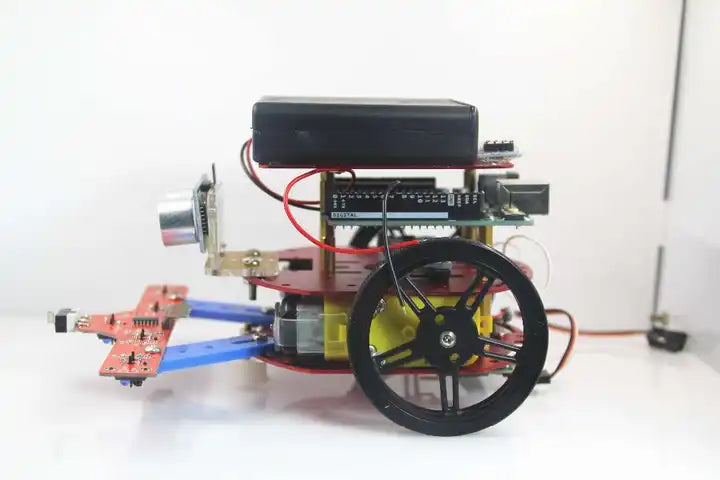 Learning and Designing Mobile Robot Kit for School Education - Hands-On STEM Learning Experience