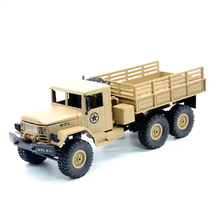 1:16 Scale U.S. M35 Off-Road RC Military Vehicle Kit - Unassembled Model Truck for Kids