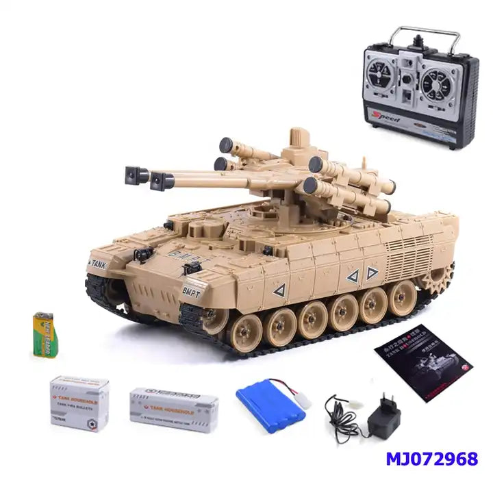 High-Quality RC Tank for 1:20 Simulation Fight - Remote Radio Control War Battle Toy with Sound