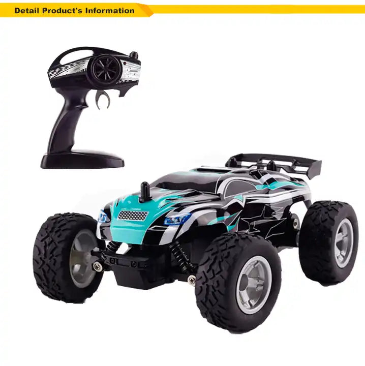 1:24 Scale High-Speed Electric RC Monster Truck - Off-Road Adventure Toy