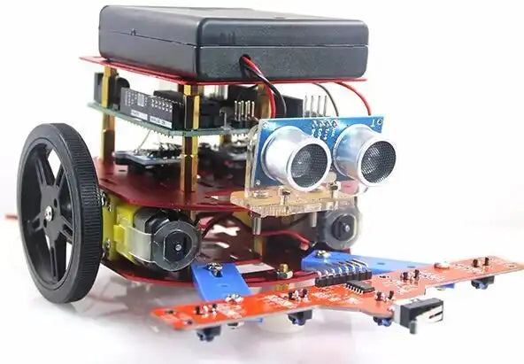 Learning and Designing Mobile Robot Kit for School Education - Hands-On STEM Learning Experience