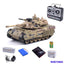 1/20 Model Military Simulation RC Tank - Tracks with Shooting Features