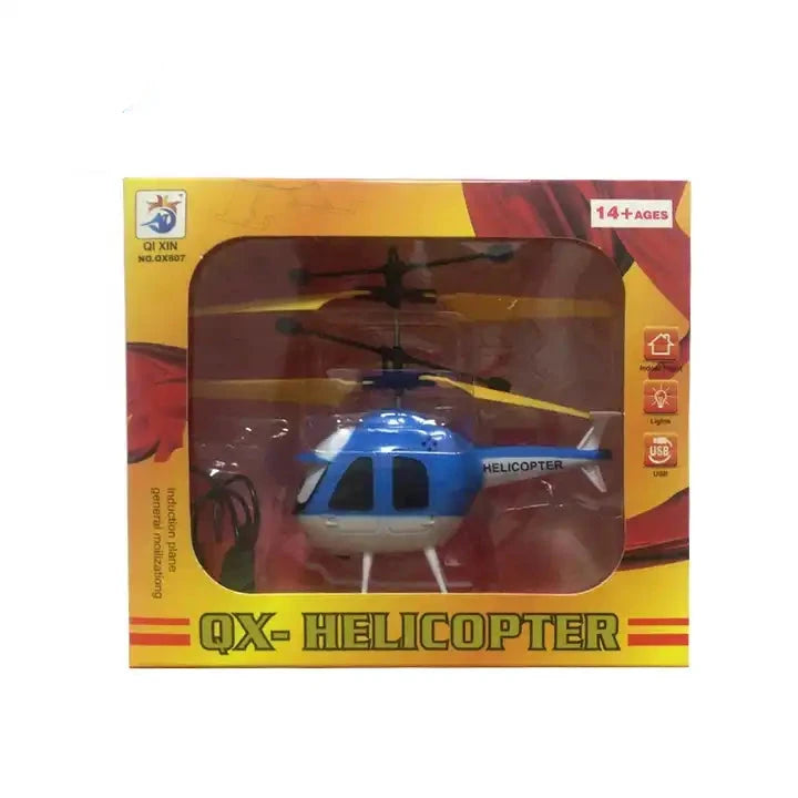 Hand Infrared Induction Control Electric Kids RC Mini Drone Helicopters (Colour May Vary)