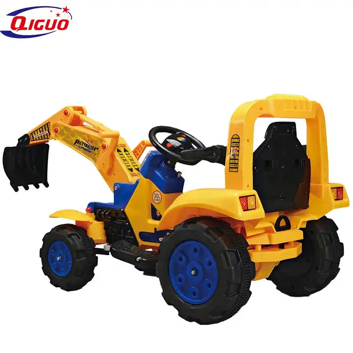 Price Electric Cars Toy Tractor - Battery-Powered Excavator for Kids Ages 1-8