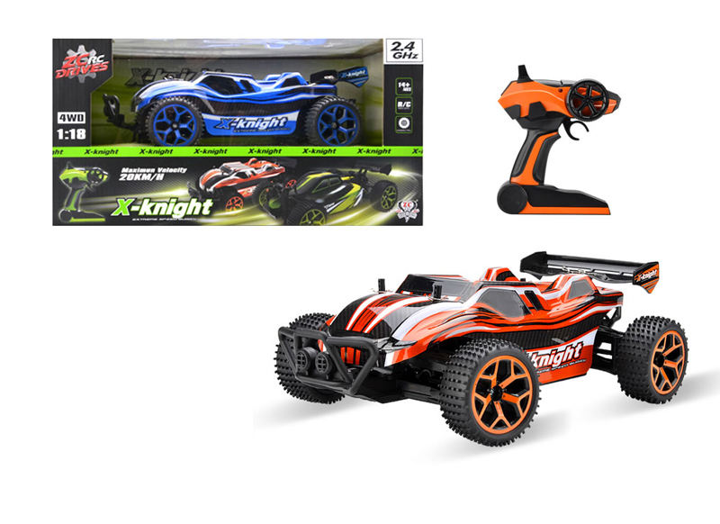 X-Knight 333-GS05 1:18 2.4G 4WD RC Monster Truck – Off-Road Racing Car Toy