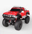 2.4G 1/8 Scale Toy RC Car - 4WD Rock Crawler Pickup Truck for Kids