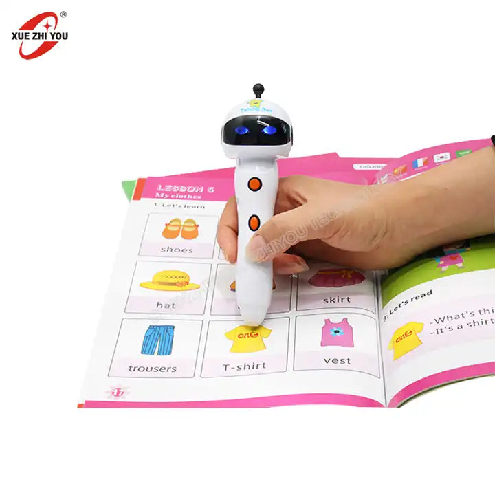 Digital Talking Pen | English Arabic Kids Reading Pen | Multifunctional Interactive Learning Toys for Kids