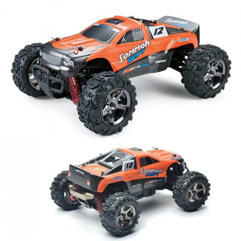 BG1510B 1/24 Proportional 4WD High-Speed RC Race Car – Mini Monster Truck Off-Road Racer