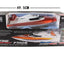 4CH 2.4GHz High-Speed RC Boat with Water Cooling System - 46cm Remote Control Racing Boat for Kids