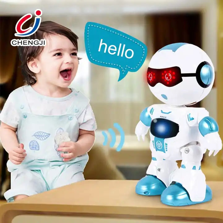 Educational Intelligent Robot Toy - Interactive Smart Plastic Robot for Kids