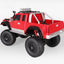 2.4G 1/8 Scale Toy RC Car - 4WD Rock Crawler Pickup Truck for Kids